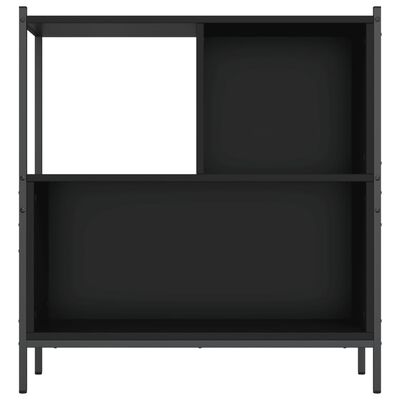 vidaXL Estante 72x28x77,5 cm derivados de madeira preto