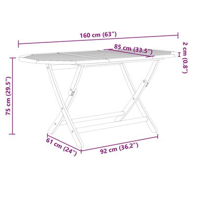 vidaXL 9 pcs conjunto de jantar para jardim acácia maciça e textilene