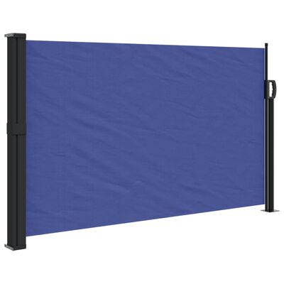 vidaXL Toldo lateral retrátil 120x300 cm azul