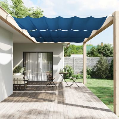 vidaXL Toldo vertical 200x270 cm tecido oxford azul