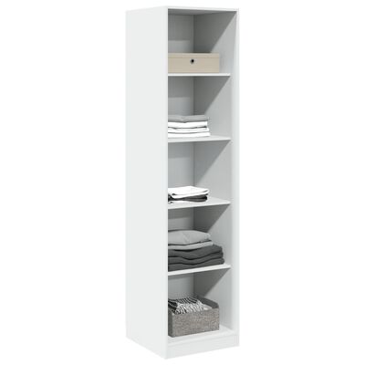 vidaXL Roupeiro 50x50x200 cm contraplacado branco