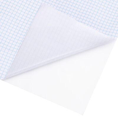 vidaXL Película para janela fosca 90x1000 cm PVC branco