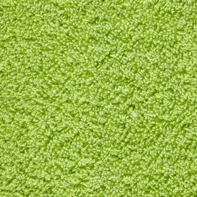 vidaXL 8pcs Conjunto toalhas banho premium SOLUND 600 gsm verde maça