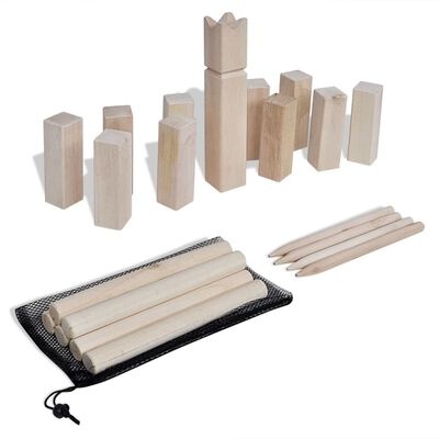 Jogo de madeira Kubb