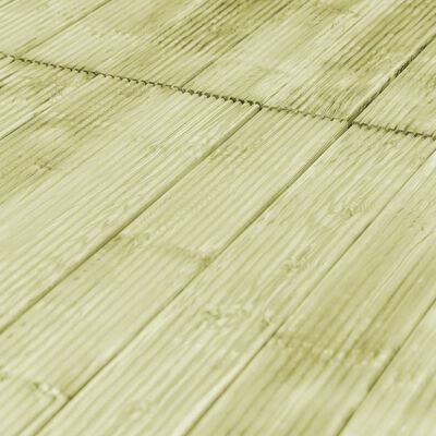 vidaXL Tábuas de terraço 40 pcs 5,8 m² 1m pinho maciço impregnado