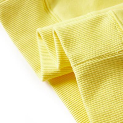 Sweatshirt para criança amarelo-claro 128