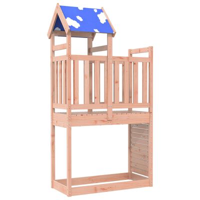 vidaXL Torre brincar + parede escalar 110,5x52,5x215cm madeira douglas