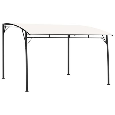 vidaXL Toldo para-sol de jardim 3x3x2,55 m cor creme