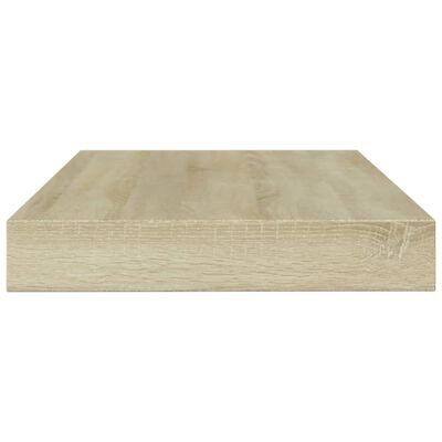 vidaXL Prateleiras estante 4pcs 100x10x1,5cm contrapl. carvalho sonoma