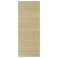 vidaXL Tapete de bambu 100x160 cm natural