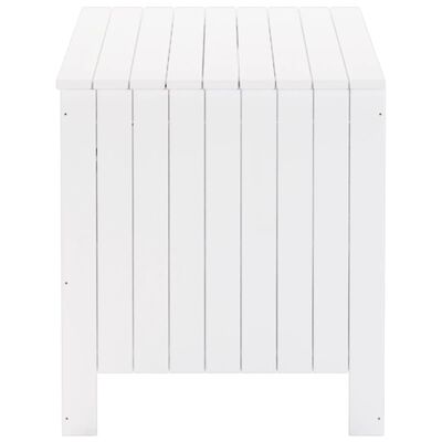 vidaXL Caixa arrumação c/ tampa RANA 100x49x54 cm pinho maciço branco