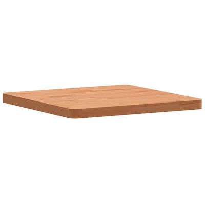 vidaXL Tampo de mesa quadrado 40x40x2,5 cm madeira de faia maciça