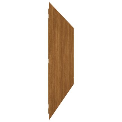 vidaXL Bordas de relvado 10 pcs 25x103 cm aço corten flexível