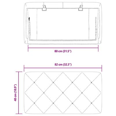 vidaXL Almofadão de cabeceira 80 cm veludo verde-escuro