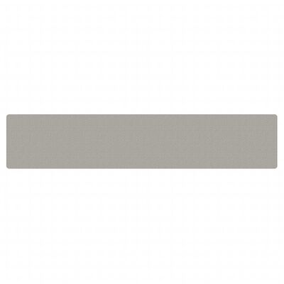 vidaXL Tapete/passadeira 80x400 cm aspeto sisal cinzento-acastanhado