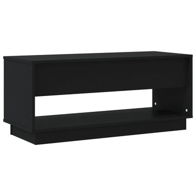 vidaXL Móvel de TV 102x41x44 cm derivados de madeira preto