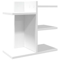 vidaXL Organizador de secretária 42x21,5x42cm derivados madeira branco