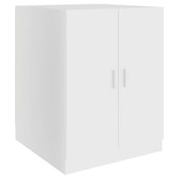 vidaXL Armário para máquina de lavar roupa 71x71,5x91,5 cm branco