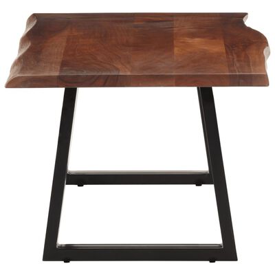 vidaXL Mesa de centro 110x55x40 cm acácia maciça castanho-mel