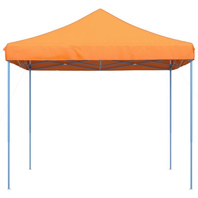 vidaXL Tenda para festas pop-up dobrável 292x292x315 cm laranja