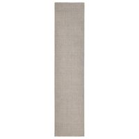 vidaXL Tapete sisal natural 66x300 cm cor areia