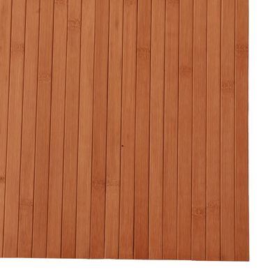 vidaXL Tapete retangular 80x200 cm bambu castanho