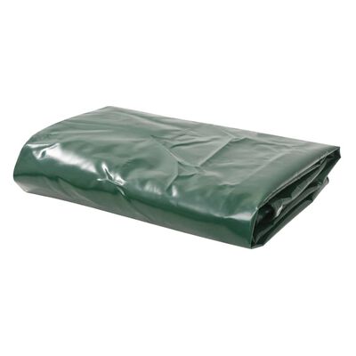 vidaXL Lona 650 g/m² 1,5x20 m verde