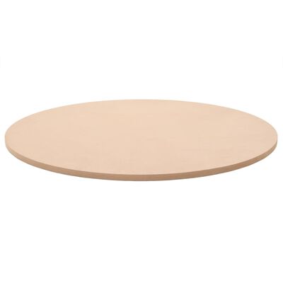 vidaXL Tampo de mesa em MDF redondo 900x18 mm