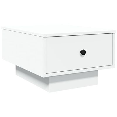 vidaXL Mesa de centro 60x45x31 cm derivados de madeira branco