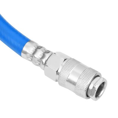 vidaXL Mangueira de ar 0,7" 20 m PVC azul