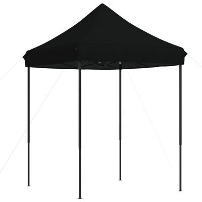 vidaXL Tenda para festas pop-up dobrável 200x200x306 preto