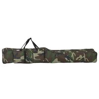 vidaXL Saco para cana de pesca 160 cm tecido oxford camuflagem verde