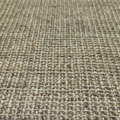 vidaXL Tapete de sisal p/ poste arranhador 66x350 cm cinza-acastanhado