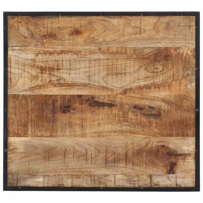 vidaXL Mesa de bar 60x55x107 cm madeira de mangueira áspera maciça