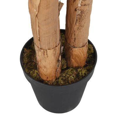 vidaXL Bananeira artificial 18 folhas 150 cm verde