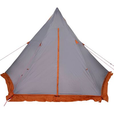 vidaXL Tenda familiar tipi para 6 pessoas impermeável cinzento