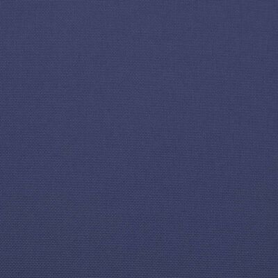 vidaXL Almofadão para sofá de paletes 120x80x12 cm tecido azul-marinho