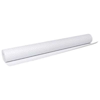 vidaXL Tela de varanda 500x90 cm vime PE branco