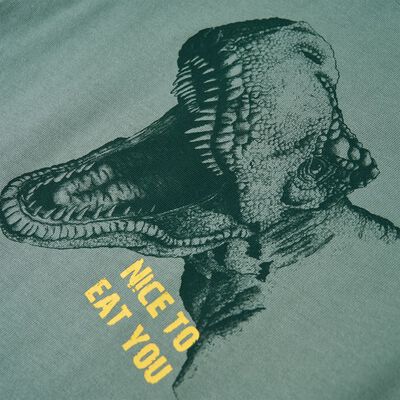 T-shirt para criança caqui 92