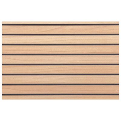 vidaXL Painéis de parede 3D 5 pcs 100x50 cm EPS castanho