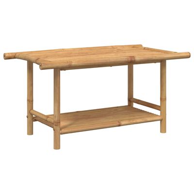 vidaXL Mesa de centro 90x50x45 cm bambu