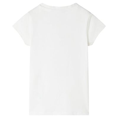 T-shirt infantil cor cru 128