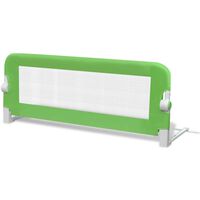 Toddler Barra de segurança para cama 102 x 42 cm verde