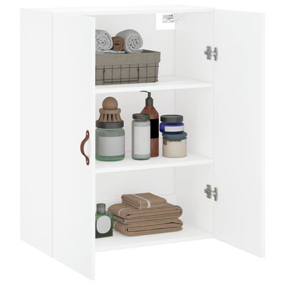 vidaXL Armário de parede 69,5x34x90 cm branco