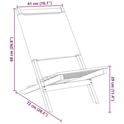 vidaXL Cadeiras de jardim dobráveis 4 pcs tecido/madeira branco nata