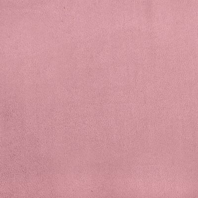 vidaXL Cadeira c/ apoio de braços 62x79x79 cm veludo rosa