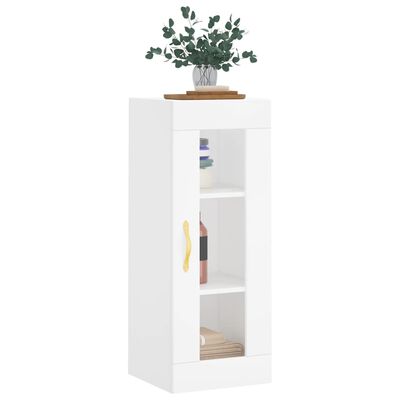 vidaXL Armário de parede 34,5x34x90 cm branco