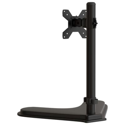 vidaXL Suporte para monitor VESA 75/100 mm aço preto