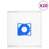 vidaXL Sacos para aspirador de pó Uni-bag 20 pcs