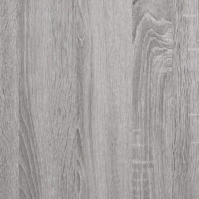 vidaXL Estante 69,5x32,5x90 cm derivados de madeira cinzento sonoma